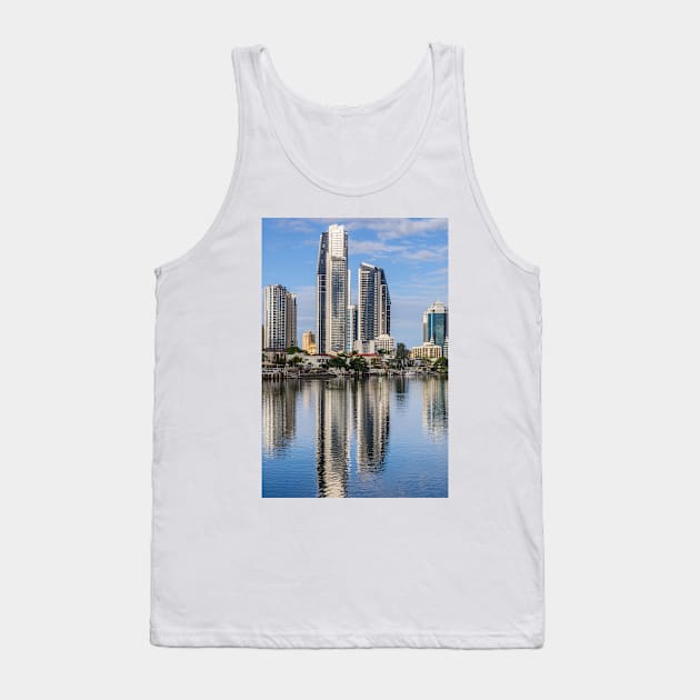 Canal Reflection Tank Top by fotoWerner